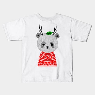 My Dear Deer Panda Kids T-Shirt